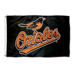 Baltimore Orioles Flag MLB 3X5 Baseball Banner Old Logo Os Outdoor Man Cave